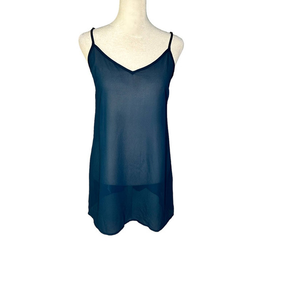 KNOX Rose Sheer Tunic Tank Size Small - Picture 1 of 6